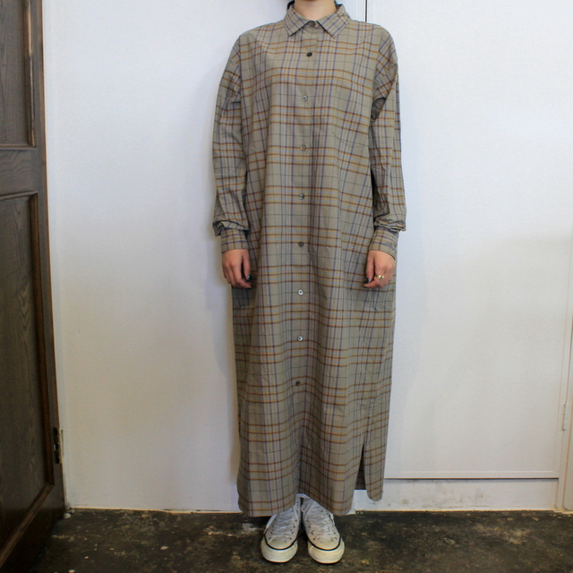 LENO&Co.(リノアンドコー) 【20AW】OPEN-FRONT DRESS_L2002DR001【K】(1)