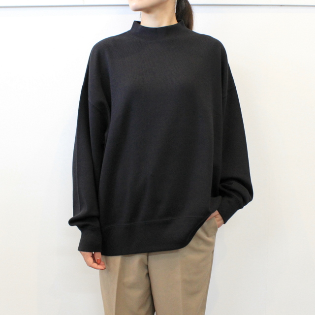 LENO&Co.(リノアンドコー) 【20AW】MOCK NECK LONG T-SHIRT_H2002CS002【K】(1)