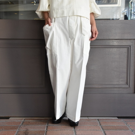 TENNE HANDCRAFTED MODERN(テン ハンドクラフテッドモダン) SHIRRING CORDUROY PANTS #007PT(1)