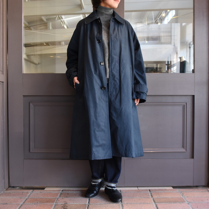 TOUJOURS(トゥジュー) Oversized Flared Soutien Collar Coat #TM33GC02(1)