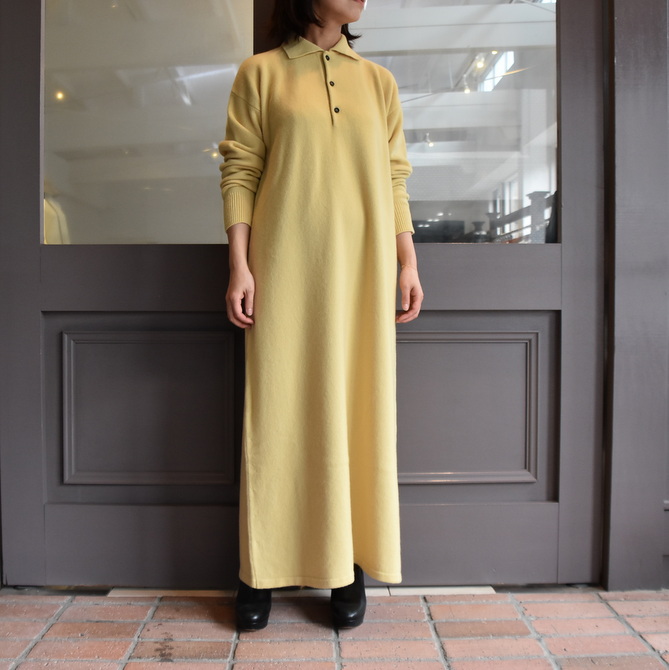 CristaSeya(クリスタセヤ)/ Oversized polo dress 17NC-FL-LY(1)