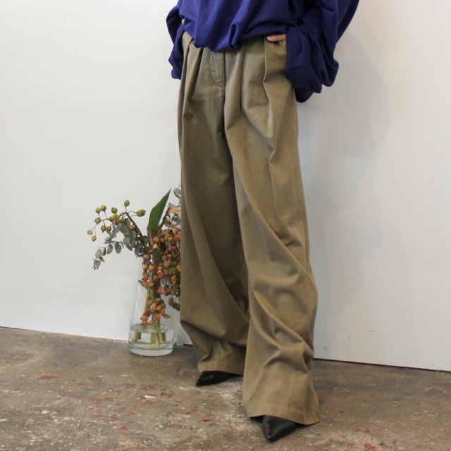 DRIES VAN NOTEN(ドリスヴァンノッテン) PAMPLONA 3285 W.W.PANTS(2色展開)_212-010908-3285【K】(1)