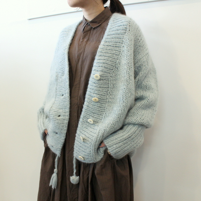Bilitis dix-sept ans(ビリティス・ディセッタン) ねこチャーム付きモヘアカーディガン 2914-584【K】(1)