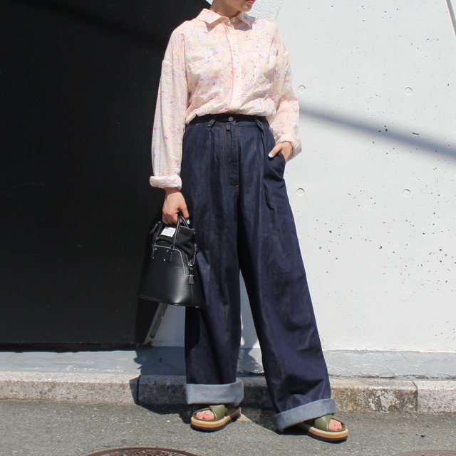 DRIES VAN NOTEN(hX@mbe) PHOEBE 4373 W.W.PANTS#012413-4373yZz(1)