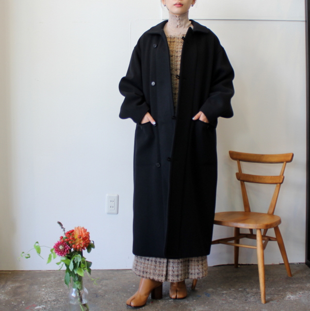 AURALEE(I[[) DOUBLE CLOTH SUPER FINE MELTON COAT#A22AC02WM(1)