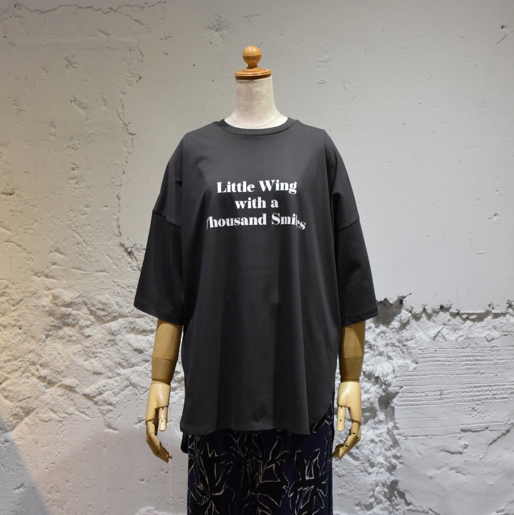 SACRA (TN) / EX.FINE COTTON LOGO TEEy3FWJz(1)