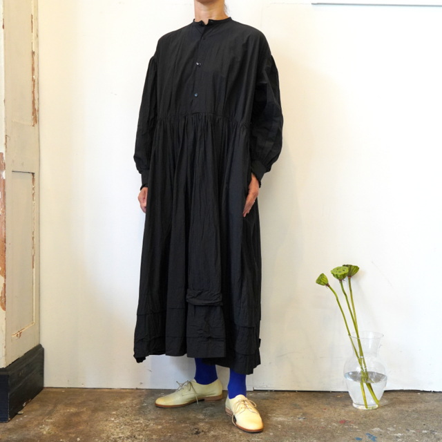 TOUJOURS(ƒgƒDƒWƒ…[) /BISHOP SLEEVE CLASSIC GATHERED DRESS#MM39FD03(1)
