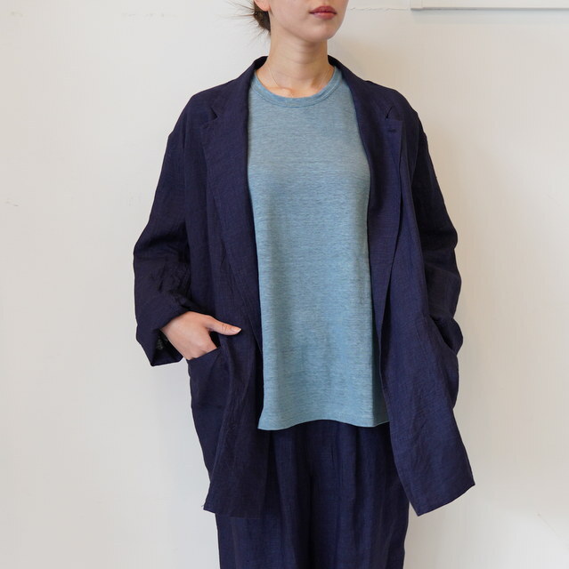 YLÉVE(イレーヴ) LINEN POPLIN JK#168-5120057(1)