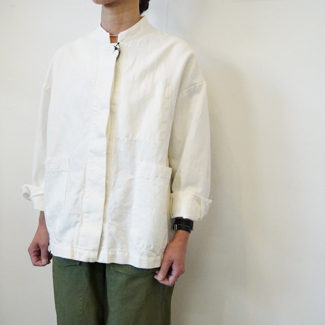 TRAVAIL MANUEL(トラバイユマニュアル) コットンリネンデニム ユニティJKT#4012-51(1)