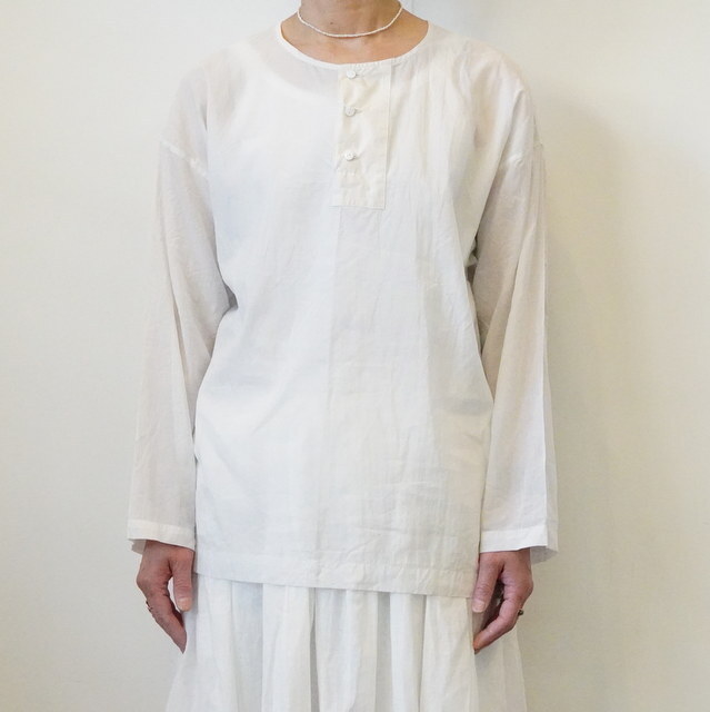TOUJOURS(トゥジュー) BIG HENLEY NECK SHIRT #MM42ES02(1)