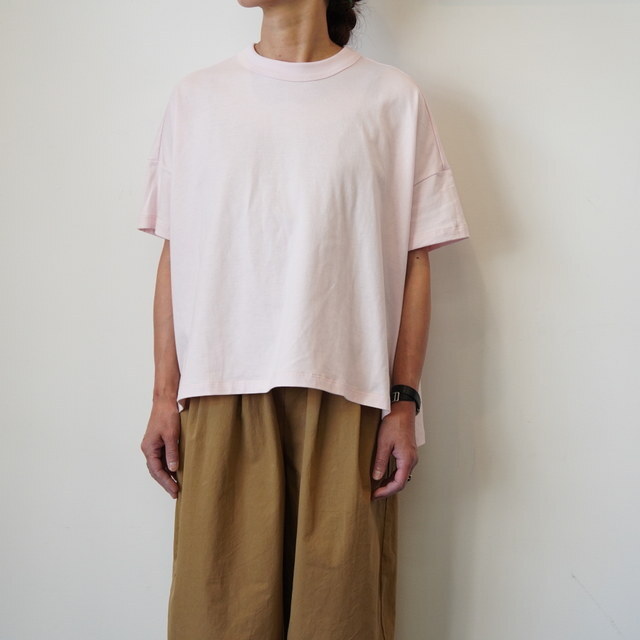 TRAVAIL MANUEL(トラバイユマニュアル) クラシック天竺 スリットT #2014-51(1)