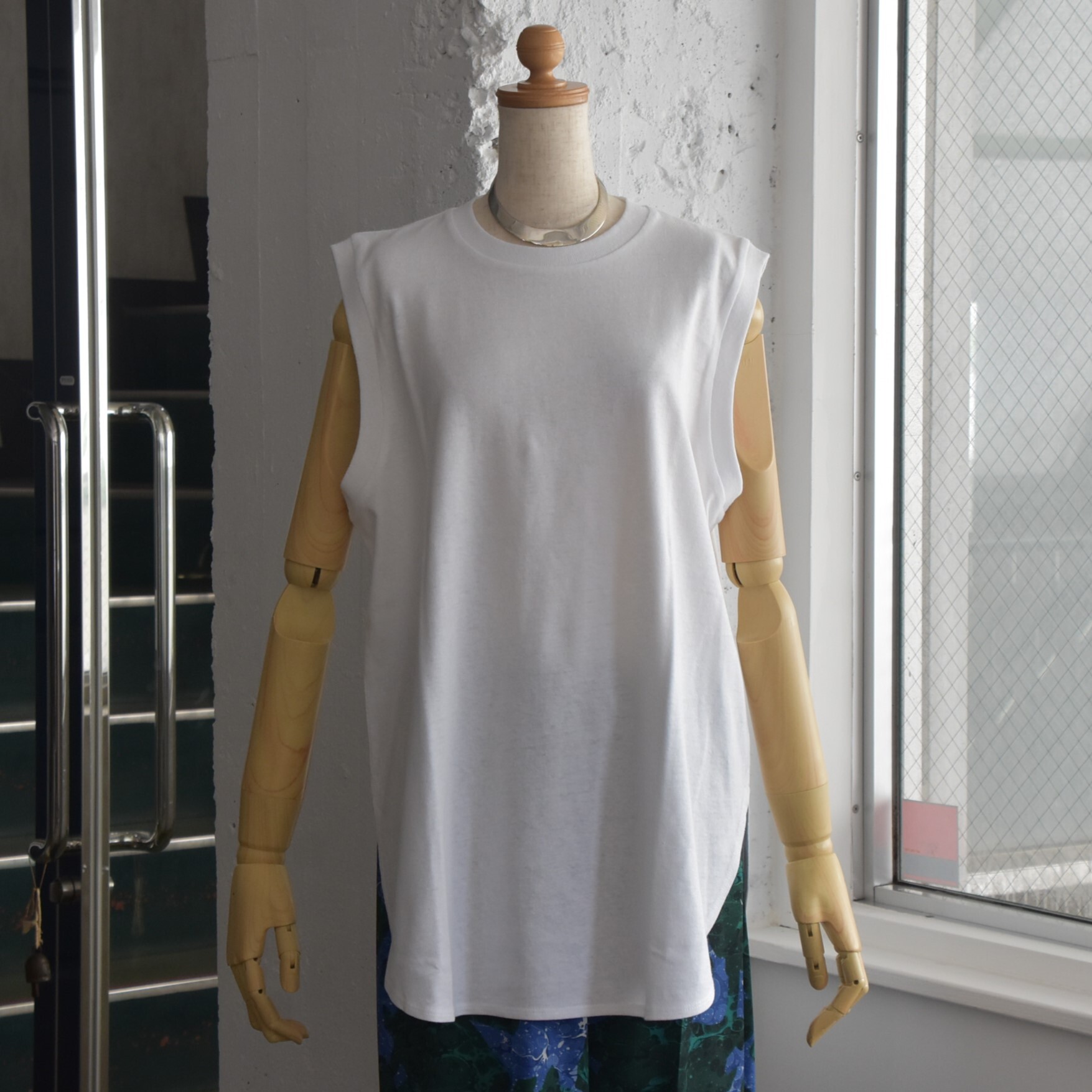SACRA (サクラ) / HEMP COTTON JSY BACK LOGO TOP【3色展開】 #125245091-AA(1)