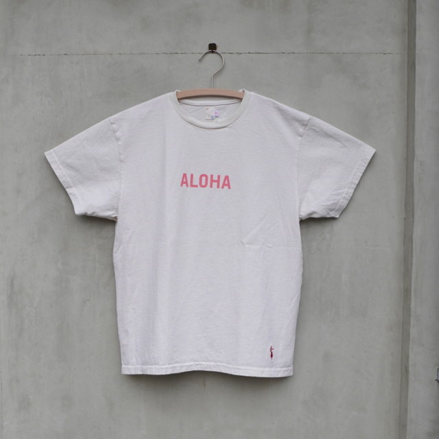 SUNSHINE+CLOUD (サンシャインクラウド) T-shirt ALOHA MAHALO#AL-SS(1)