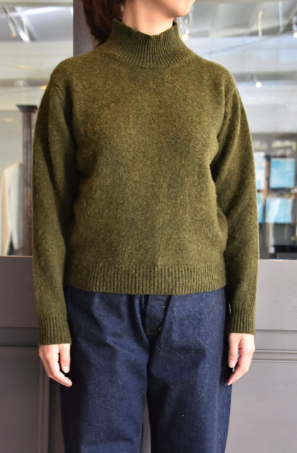 YAECA(ヤエカ) 7G wool ニット タートルネック(2色展開)(2)