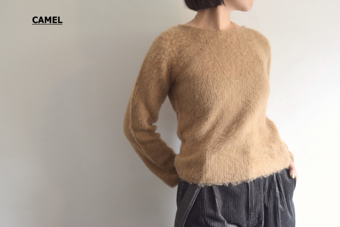 【40%OFF SALE】Bilitis dix-sept ans(ビリティス・ディセッタン)Baby Alpaca Pullover (2色展開)(2)