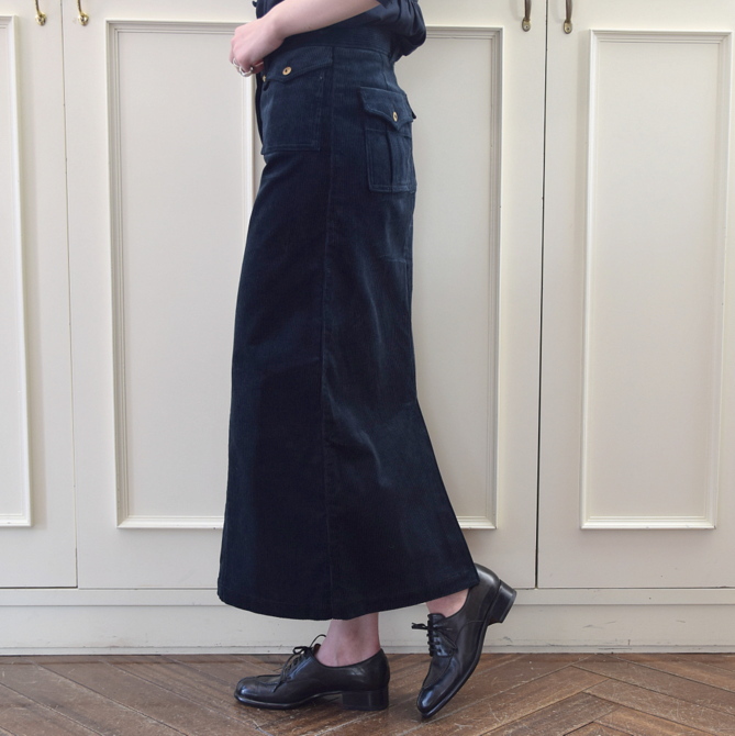 【50%OFF SALE】MW TOKYO(エムダブリュートーキョー) コーデュロイタイトスカート【K】(2)