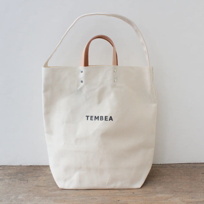 TEMBEA(テンベア)2WAY LOGO BAG(NATURAL)【K】(2)