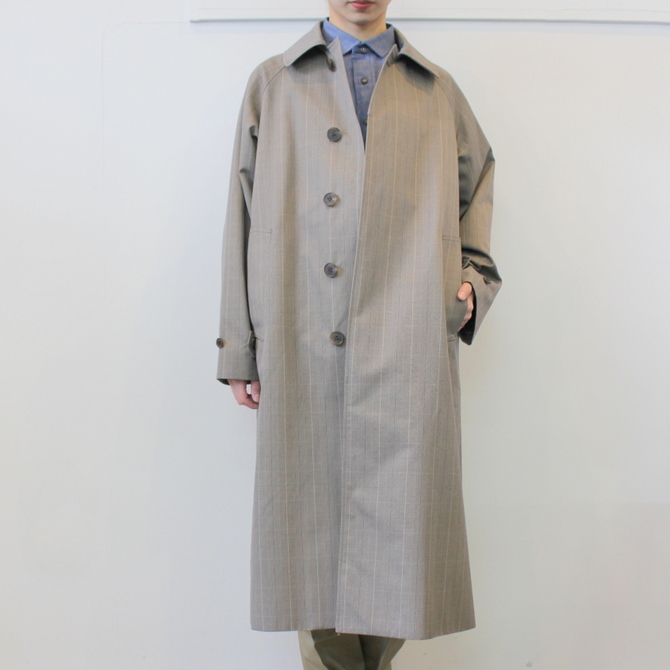 LENO&Co.(リノアンドコー) /【20SS】STAND FALL COLLAR COAT_L2001-CO001【K】(2)