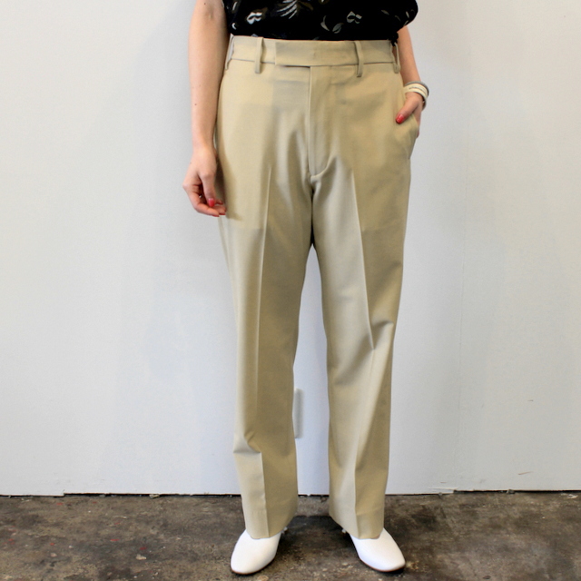 YOKE(ヨーク)【20SS】BACK SLIT STRAIGHT PANTS_YK20SS0103P【K】(2)