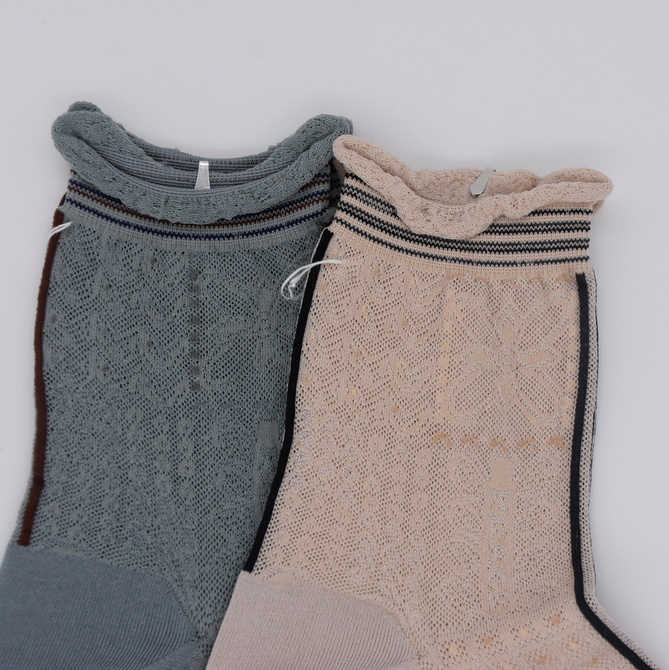 ANTIPAST (アンティパスト)/ BLOCK LACE SOCKS (2色展開) (2)