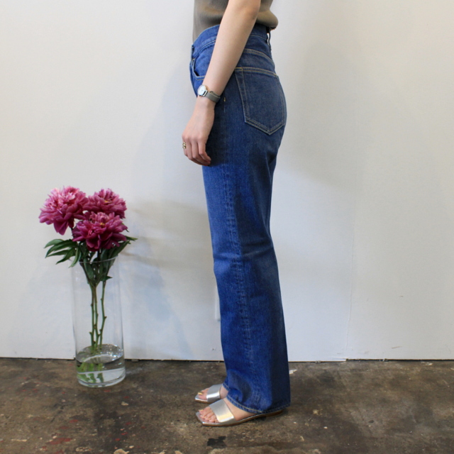 AURALEE(オーラリー) 【20SS】WASHED HARD TWIST DENIM 5P PANTS_A20SB10DM【K】(2)