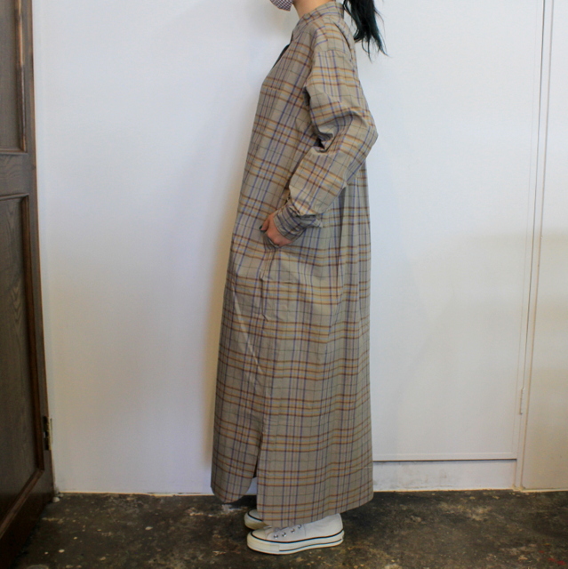 LENO&Co.(リノアンドコー) 【20AW】OPEN-FRONT DRESS_L2002DR001【K】(2)