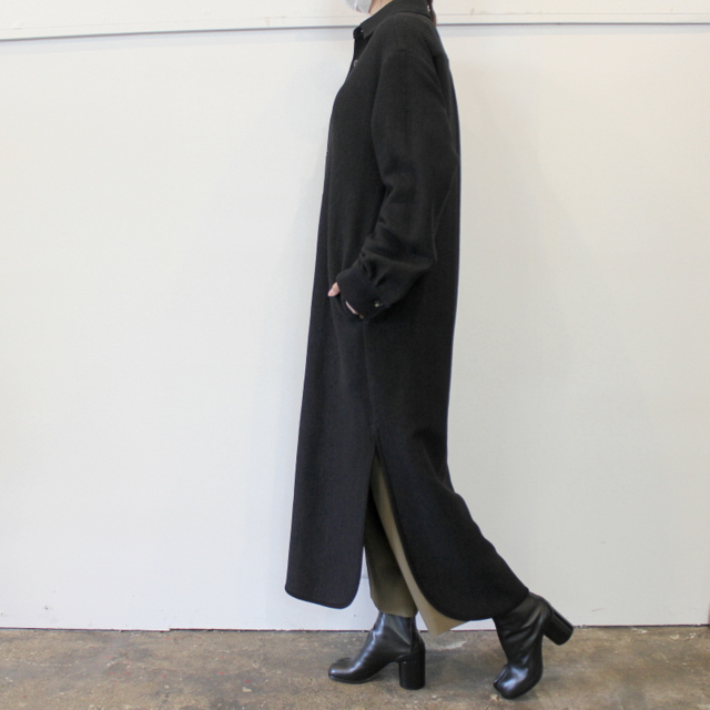 【30% off sale】AURALEE(オーラリー)【20AW】WOOL COTTON HEAVY MESH ONE-PIECE(2色展開)_A20AD01HM【K】(2)