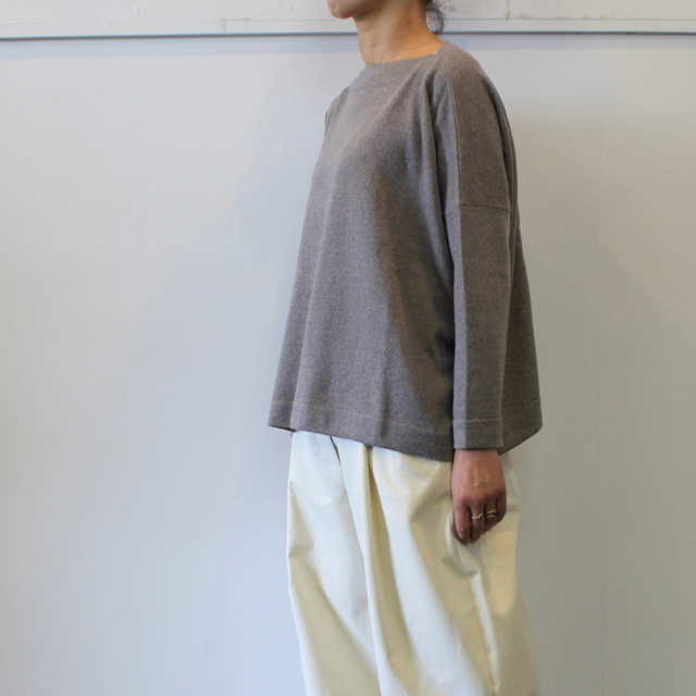 DANIELA GREGIS(ダニエラ グレジス) BOATNECK SWEATER_MB1P-W44【K】(2)