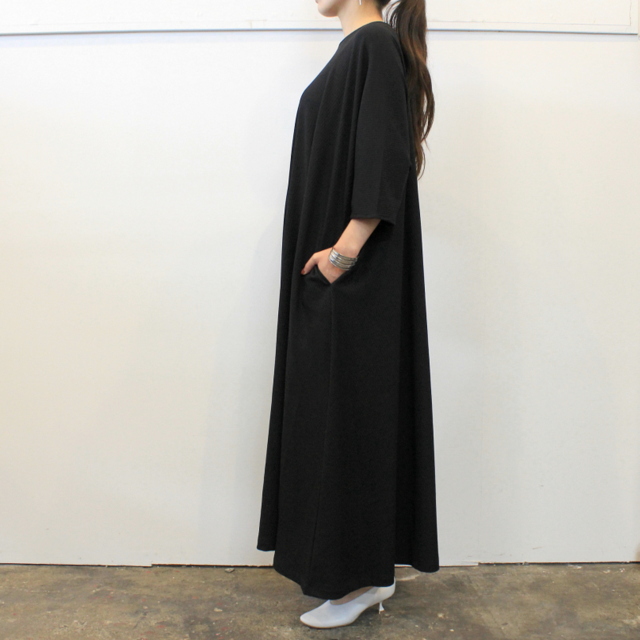 【30% off sale】(グラフペーパー)【20 AW】Rib Flare Jumpsuit_GL203-60120B【K】(2)