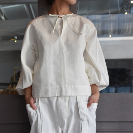 TENNE HANDCRAFTED MODERN(テン ハンドクラフテッドモダン) VOLUME SLEEVE PULLOVER #001BS(2)