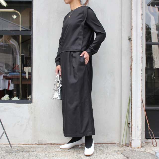 humoresque(ユーモレスク)【20 AW】drape one piece_IA2101【K】(2)