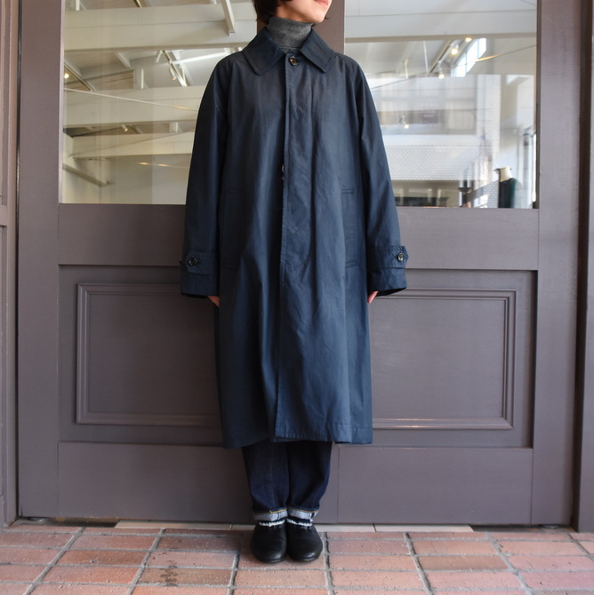 TOUJOURS(トゥジュー) Oversized Flared Soutien Collar Coat #TM33GC02(2)