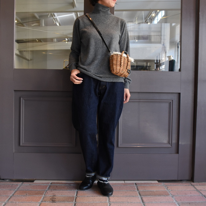YAECA(ヤエカ) 12G CASHMERE ニットタートルネック #09257(2)