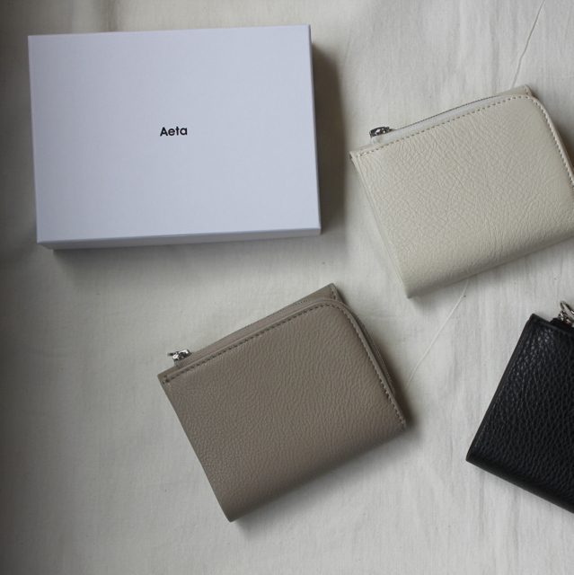 Aeta(アエタ)【20AW】PG LEATHER WALLET(2色展開)_PG15【K】(2)