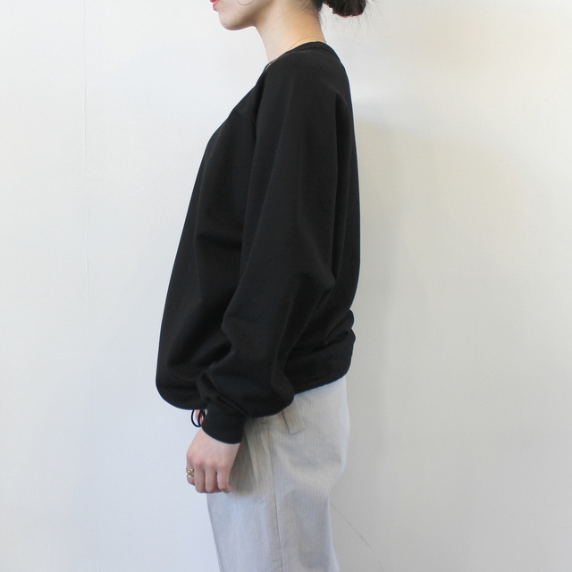 AURALEE(オーラリー)【21SS】SUPER SOFT SWEAT DRAW CODE BIG P/O(2色展開)_A21SP04GU【K】(2)