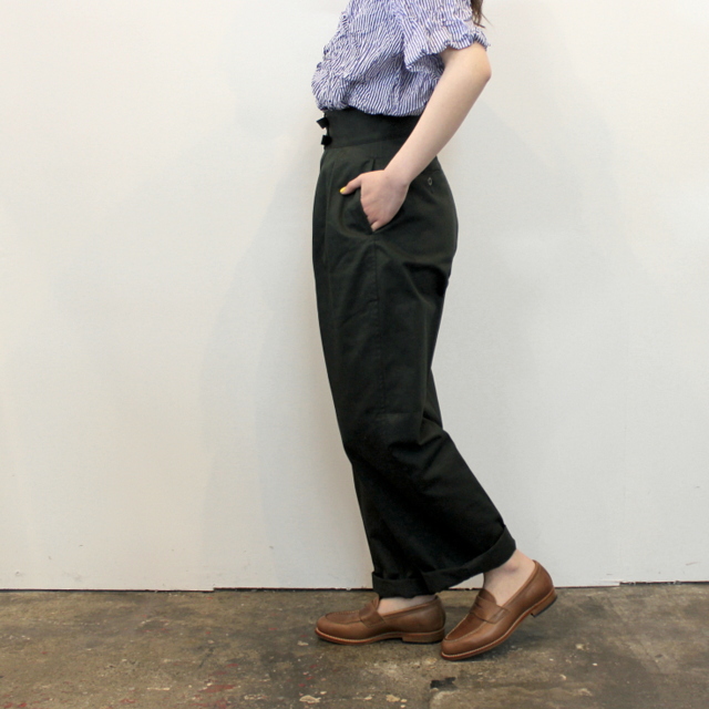 LENO&Co.(リノアンドコー) 【21SS】DOUBLE BELTED GURKHA TROUSERS(3色展開)_L2101PT001【K】(2)