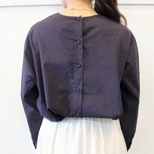 maison de soil(メゾンドソイル) BACK OPENING CREW SHIRT_NMDS19521【K】(2)