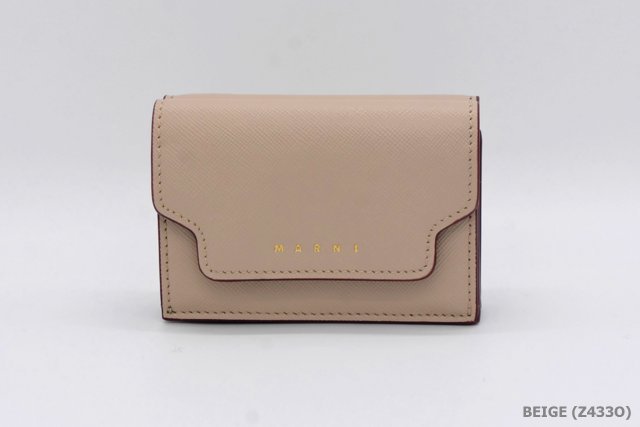 MARNI(マルニ) トリフォールドウォレット(2色展開)#PFM0W02U07(2)