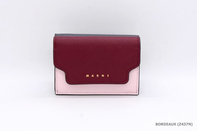 MARNI(マルニ) トリフォールドウォレット トリコロール(2色展開)#PFM0W02U23(2)