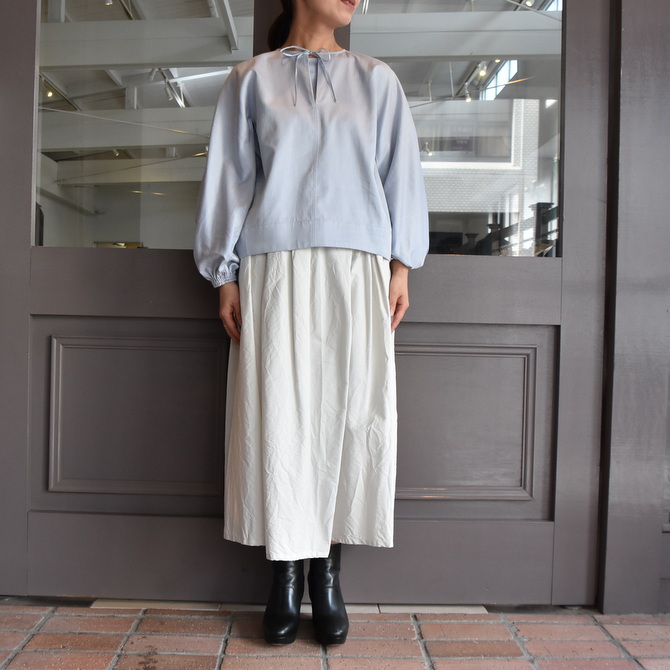 TENNE HANDCRAFTED MODERN(テン ハンドクラフテッドモダン) VOLUME SLEEVE PULLOVER (2)