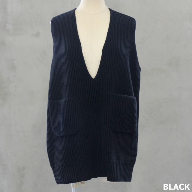 BATONER(ƒoƒgƒi[) VNECK BIG VEST(2F“WŠJ)_BN-22SL-003yKz(2)