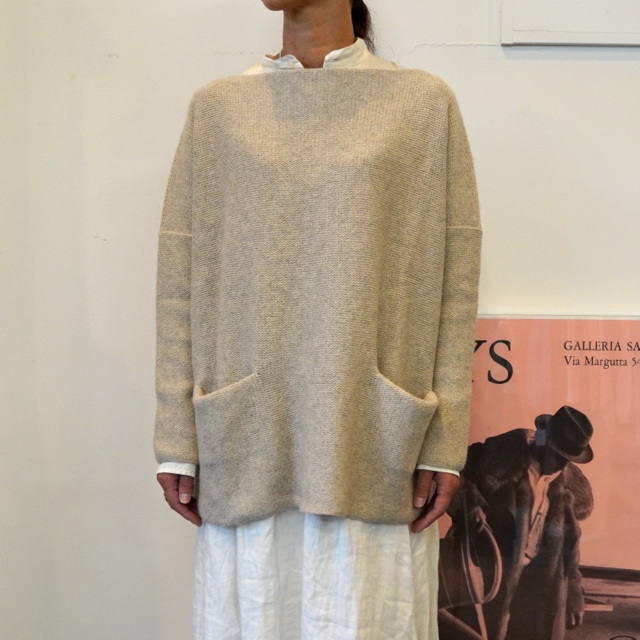 DANIELA GREGIS(ƒ_ƒjƒGƒ‰ ƒOƒŒƒWƒX) boatneck sweater knit#MB6X5Y128F(2)