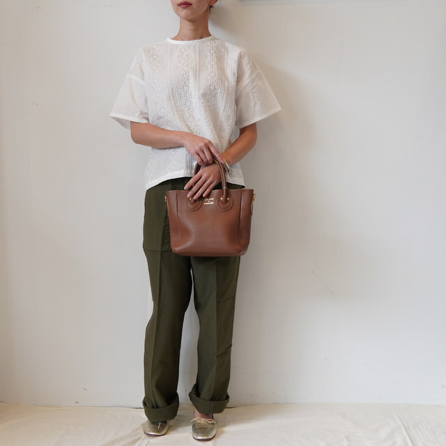 SARAH(サラ) SHIRPING EMBROIDERY S/S #C52892(2)