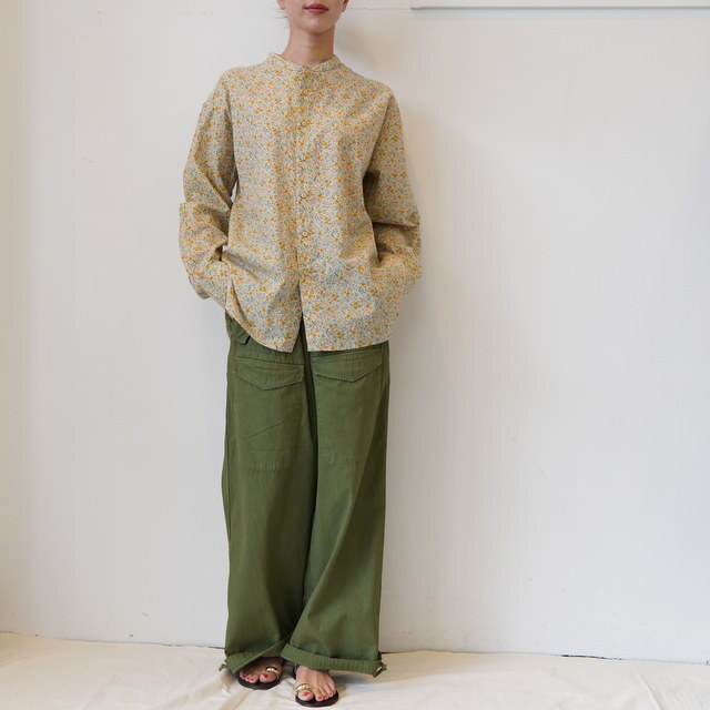 ARMEN(アーメン) UTILITY BANDED COLLAR SHIRT #INAM2511FD(2)
