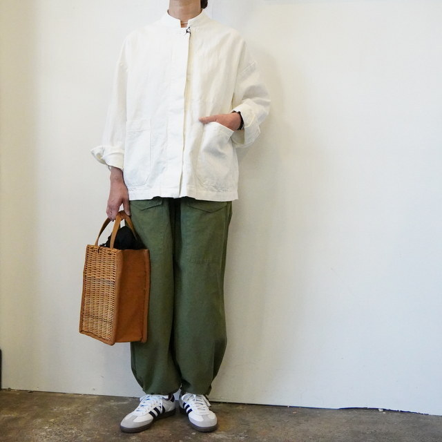TRAVAIL MANUEL(トラバイユマニュアル) コットンリネンデニム ユニティJKT#4012-51(2)