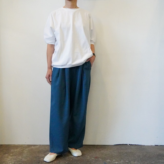 TRAVAIL MANUEL(トラバイユマニュアル) コットンエコ天竺ドルマンプルオーバー#2035-51(2)