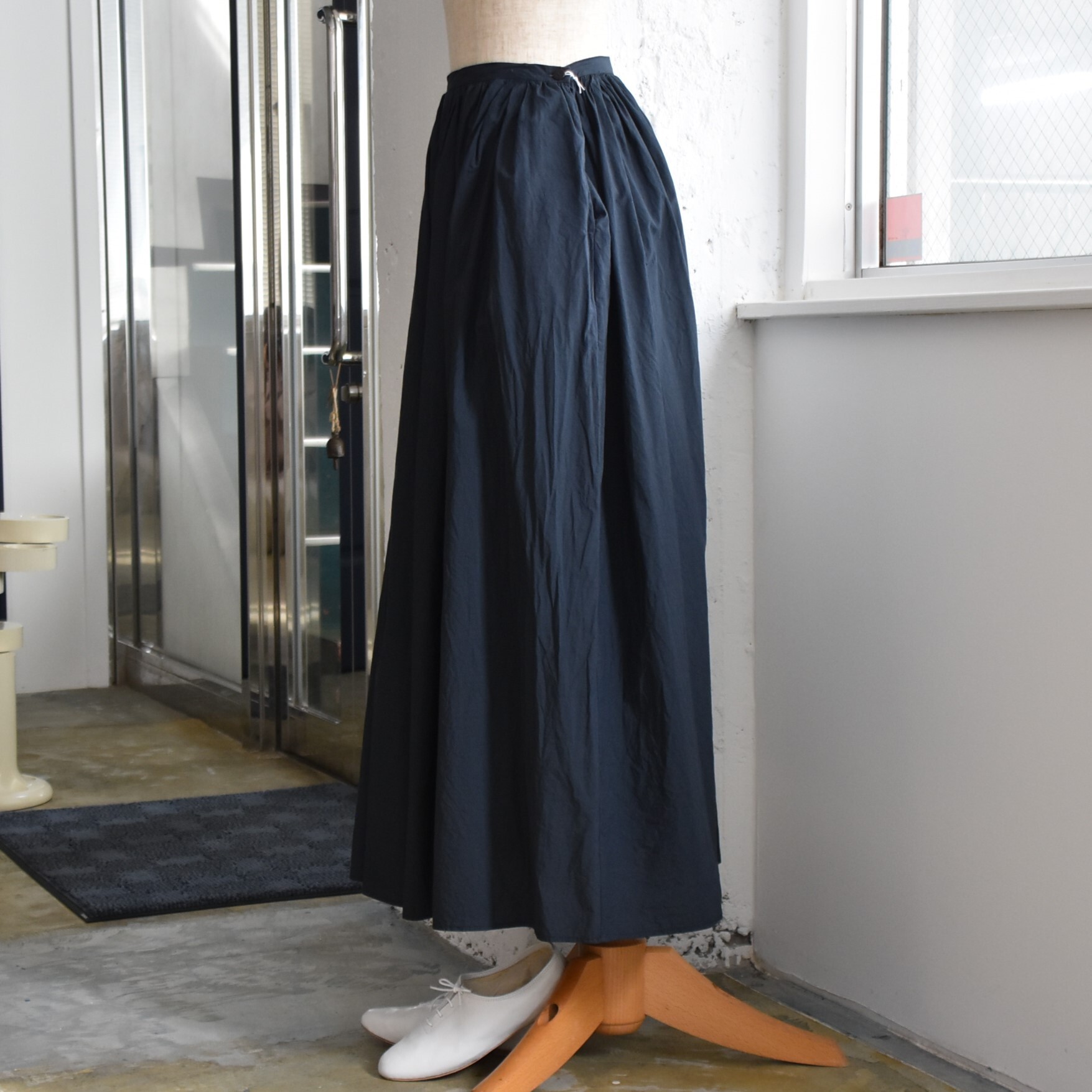 TOUJOURS(トゥジュー) / Randam Pleated Maxi Skirt #TM42BK04-AA(2)