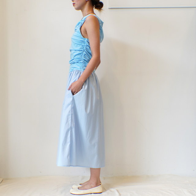et Tigre(ティグレ) シャーリングワンピース #SHOBHA DRESS(2)