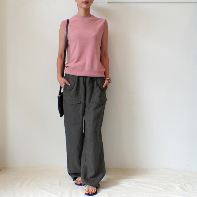 TICCA (ティッカ) リネンカーゴパンツ #TBES-405(2)