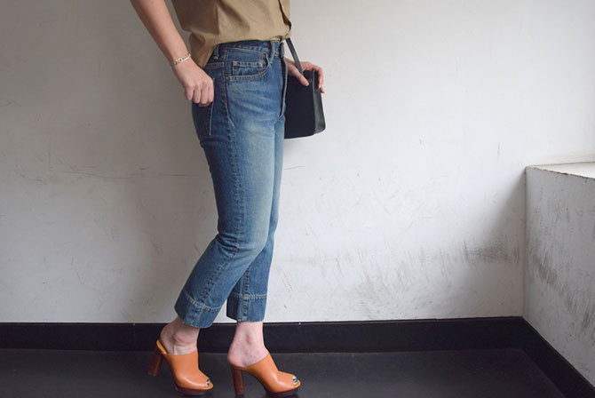 MADISONBLUE(マディソンブルー) HIGH WAIST DENIM ハイウエストデニム【K】(3)